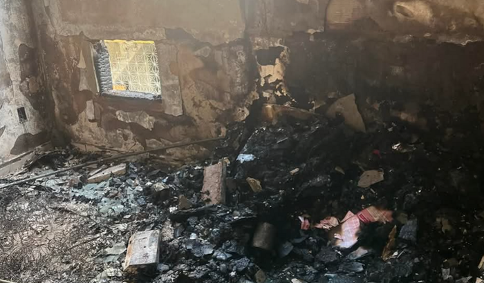 Casal com 3 crianças perde quase tudo em incêndio 