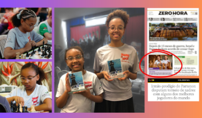 Xadrez: Apoie as irmãs-prodígio gaúchas