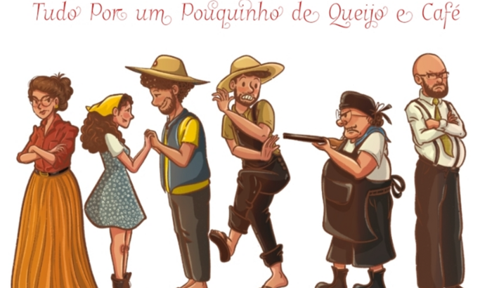 Ajude a obra brasileira "Tudo Por um Pouquinho de Queijo e Café" a ganhar sua estréia!