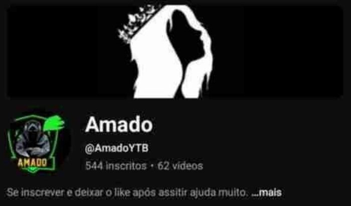 Apoie o Youtuber Novo @AmadoYTB