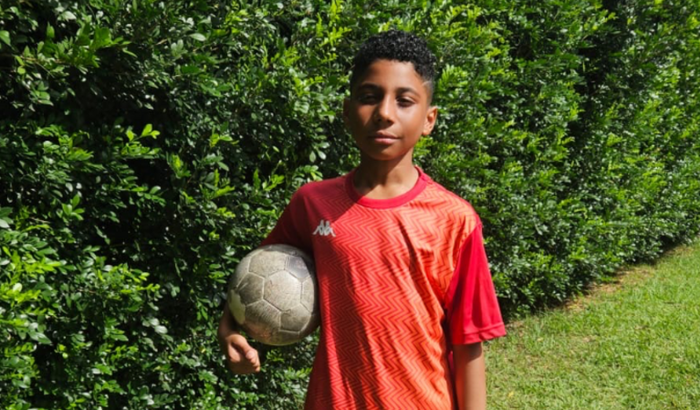 Futuro Jogador de Futebol Lucca Pierre