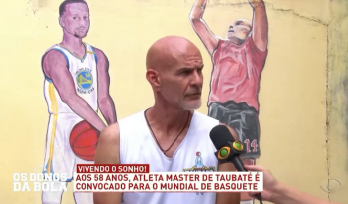 Realize o sonho do Renatão para representar o Brasil na Suíça - Mundial Masters de Basquete
