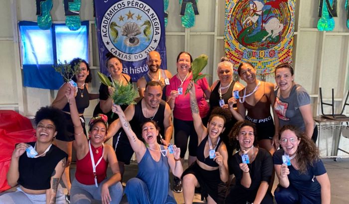 Comissão de Frente Pérola Negra - Caxias do Sul