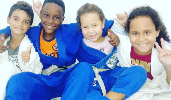 Tatame para o Projeto Social Polvão Jiu Jitsu 