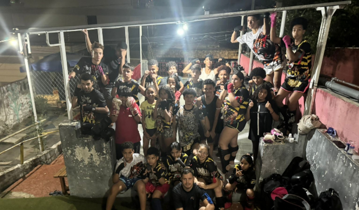 Cobertura da Área de Muay thai