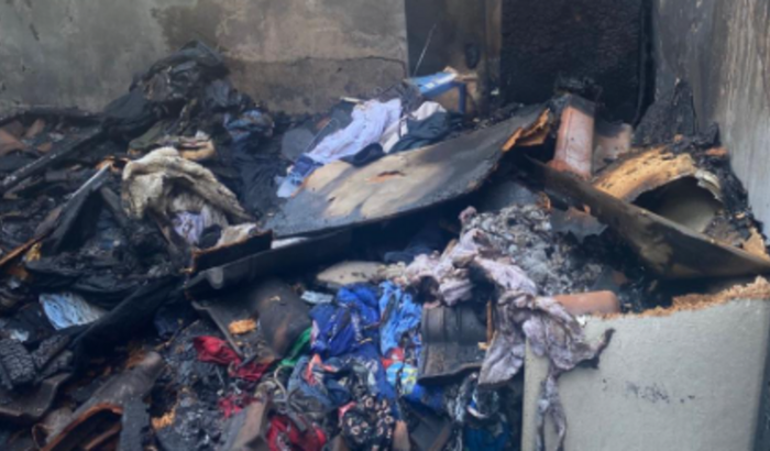 Ajuda para família recomeçar após incêndio 