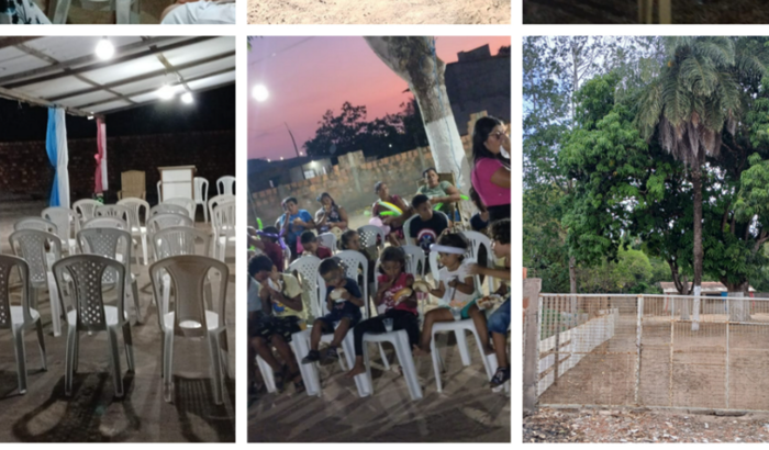 Levantar fundo para comprar uma casa de fé, e, de apoio!