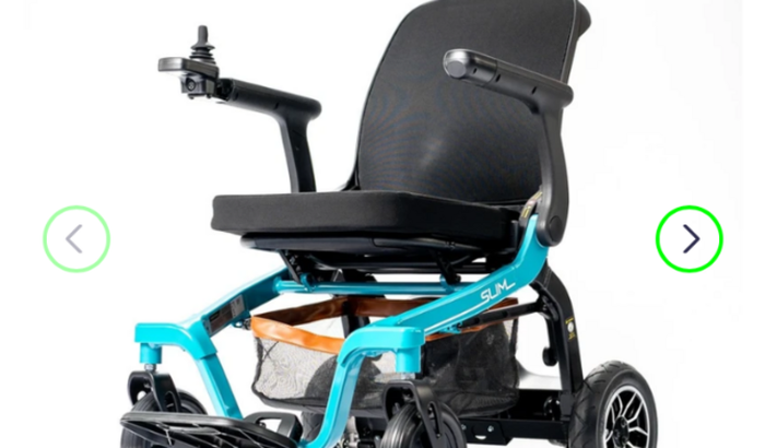 Compra de cadeira de roda elétrica.