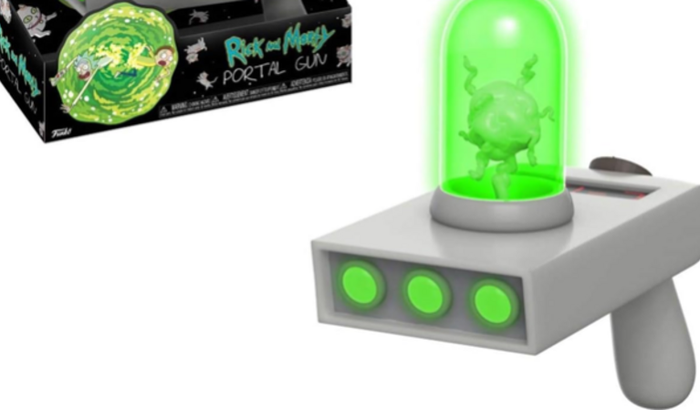 Vaquinha : arma de portais da série que o Pedro gosta pra ele