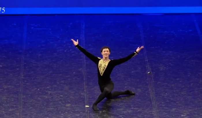 Bailarino Erik em Nova York