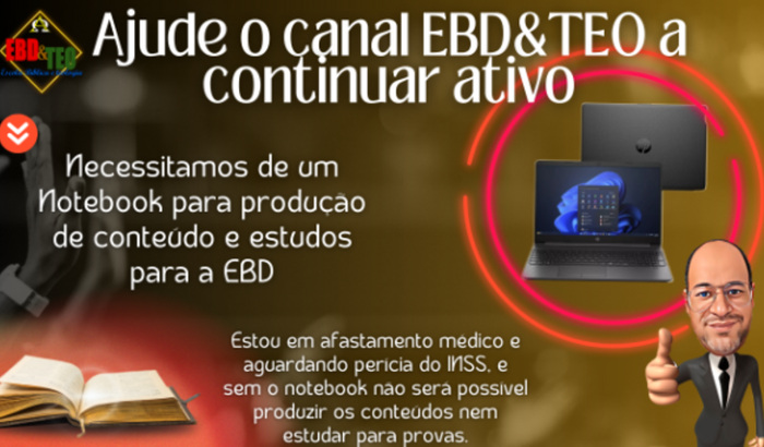 Ajuda para comprar Notebook para estudos e produção de conteúdo para EBD
