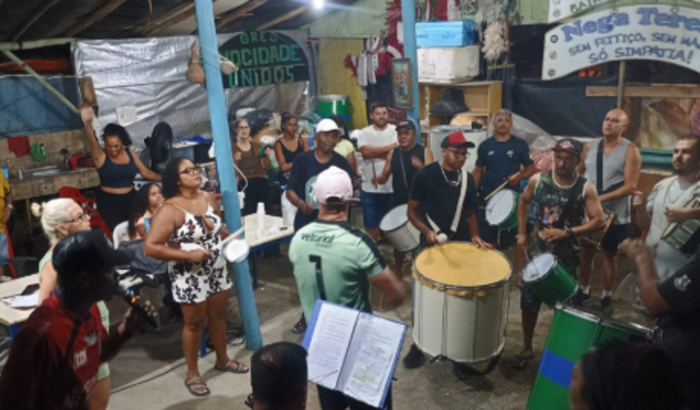 Ajuda para a Bateria da Mocidade Unidos do Salto do Norte