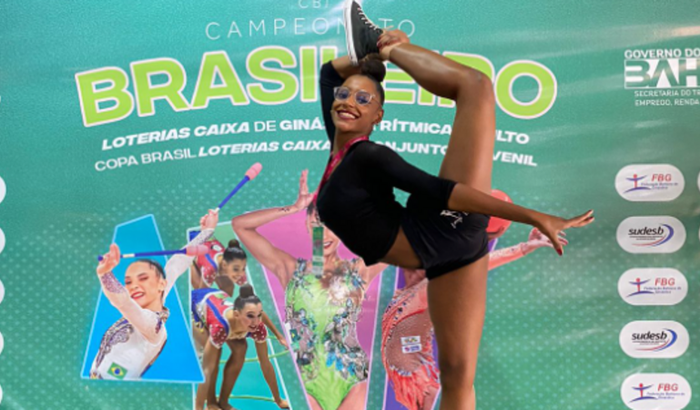 Ginasta em busca de um sonho 