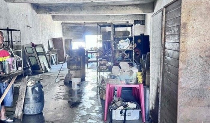 A padaria do Anízio pegou fogo