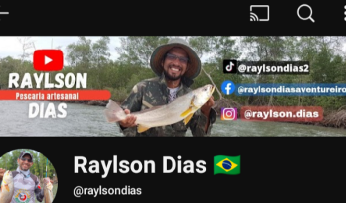 Família da pesca Raylson Dias