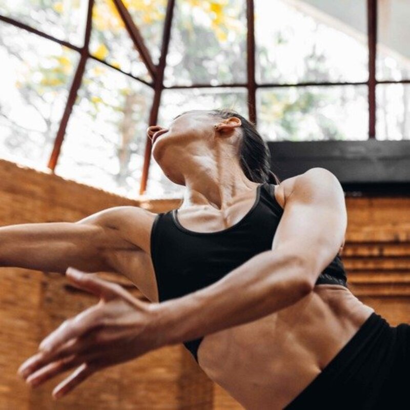 Bailarina jordanense na Itália 