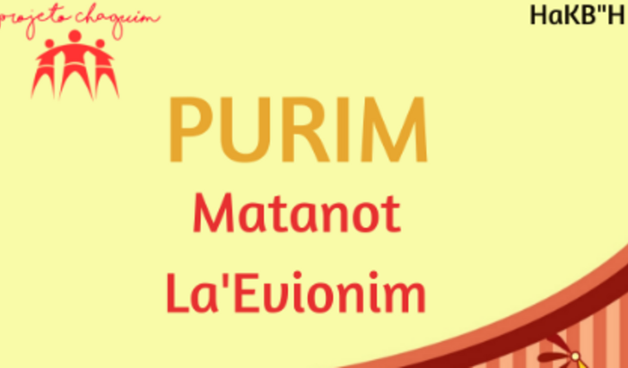 Vakinha de Purim | Projeto Chaguim