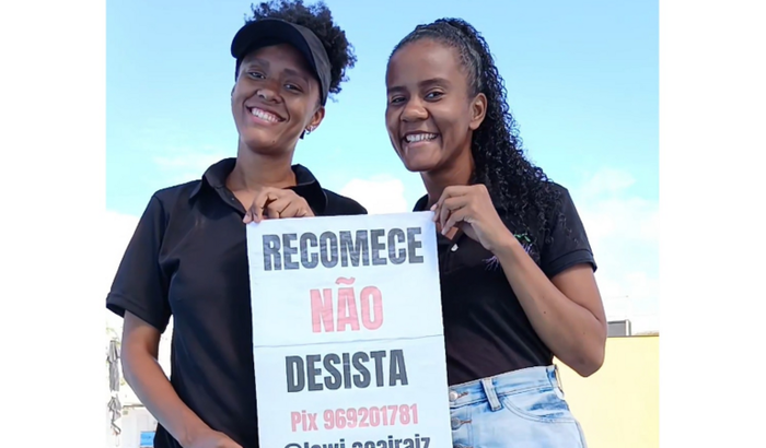 Nos ajude a sair do semáforo para abrir nossa loja de açaí