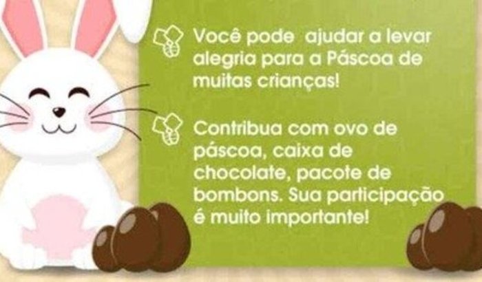 Páscoa solidária 2025