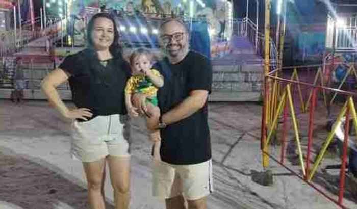 Cleidiane e Edvardo Zaranza