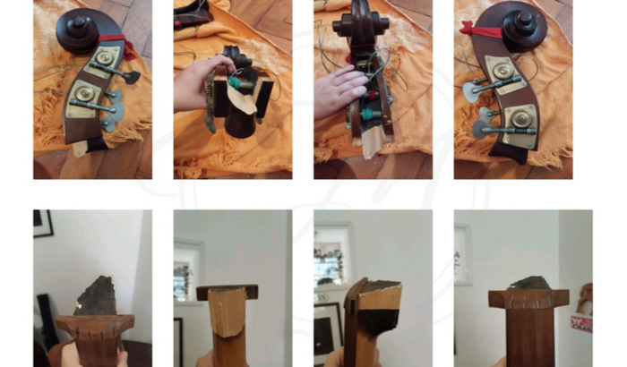 vamos recuperar o contrabaixo da Lise 