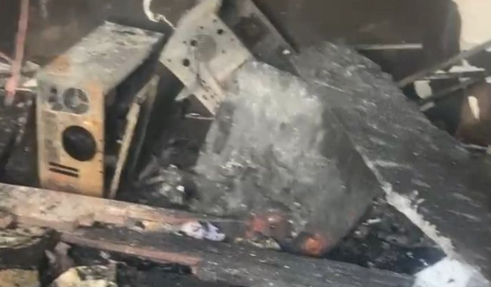 Meu apartamento pegou fogo