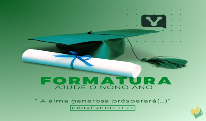 Formatura dos alunos do 9º da EPC (Escola presbiteriana de Cuiabá)