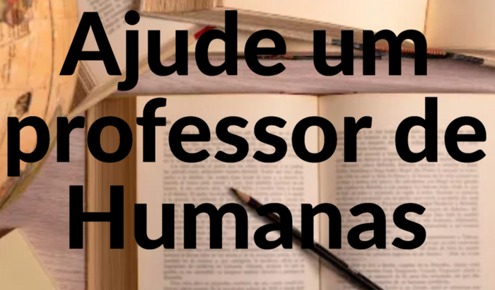 Ajudar professor de Humanas do Estado de São Paulo desempregado