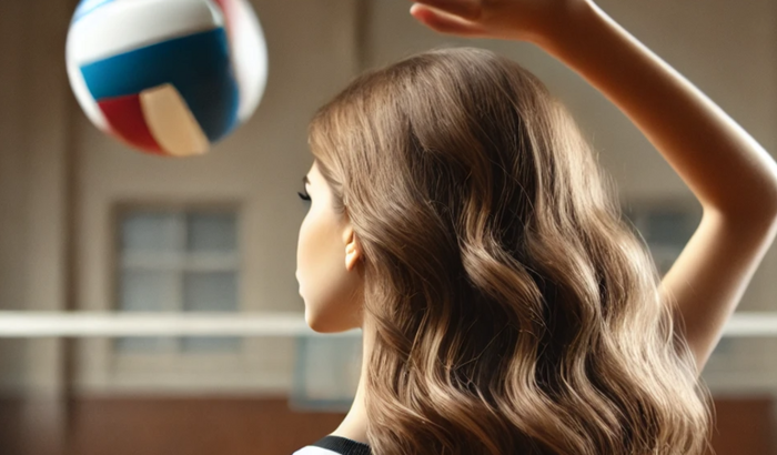 Atleta de vôlei arrecada para poder competir