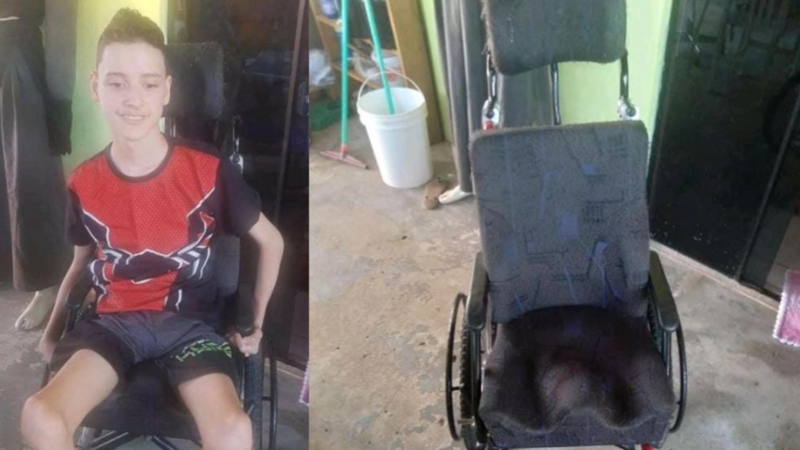 Ajude a compra a minha cadeira de rodas 