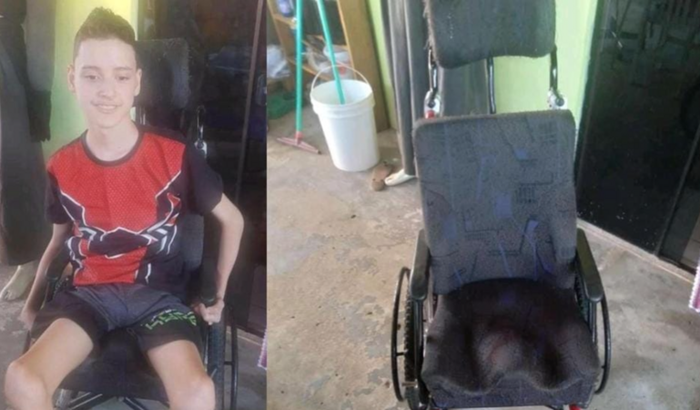 Ajude a compra a minha cadeira de rodas