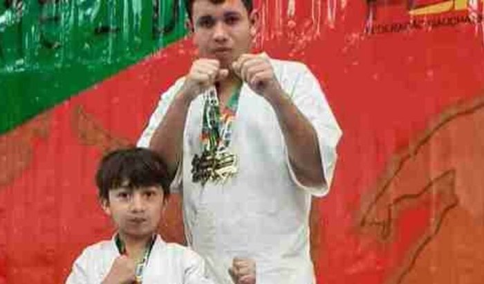 Eric e Ector rumo ao Pan americano de karatê