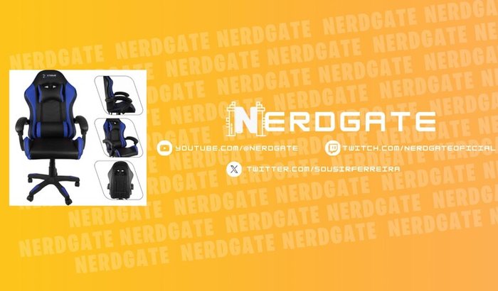CADEIRA GAMER PARA NOSSO CANAL