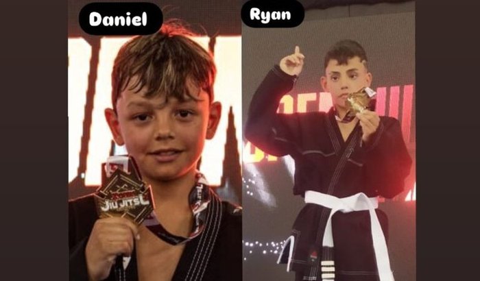 Luta dos irmãos  - Ryan e Daniel 