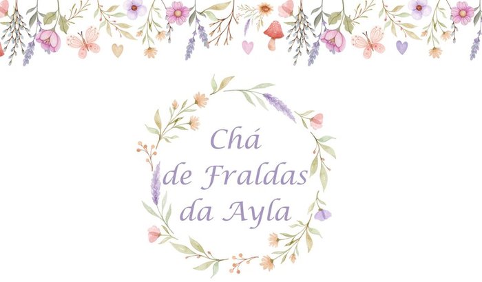 Cha de Fraldas da Ayla