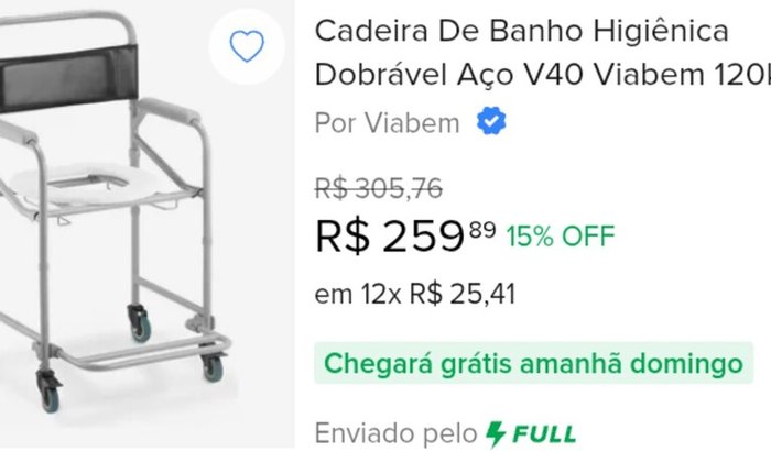 EGO- Cadeira de banho 