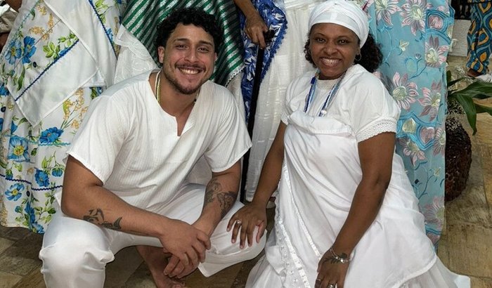 Feitura de santo Elô e Henrique