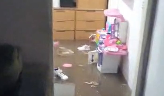 Família perdeu tudo em uma enchente 