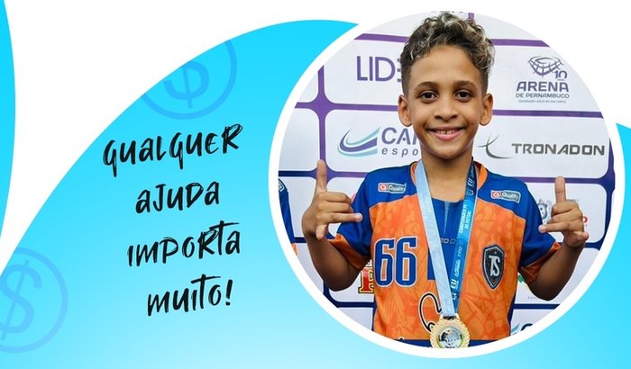 AJUDA TRATAMENTO DE CRESCIMENTO ATLETA DOUGLAS