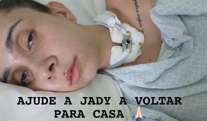 AJUDE JADY A VOLTAR PARA CASA!