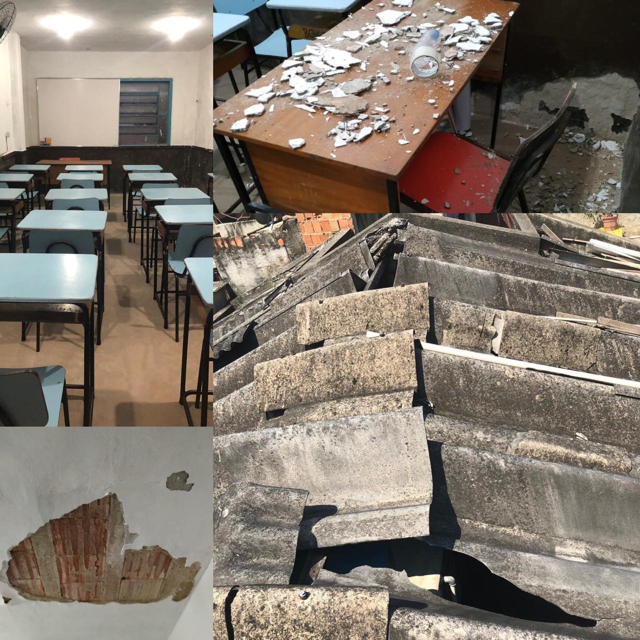 imagem da vaquinha Restauração das infiltrações no prédio do NICA