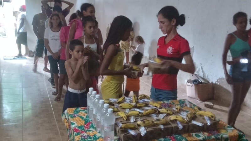 imagem da vaquinha Cantinho das Crianças Projeto Hugu's