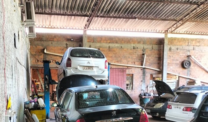 Carro de trabalho quebrado 😔