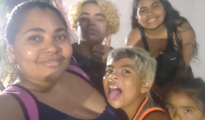 Com fé tudo da certo.
