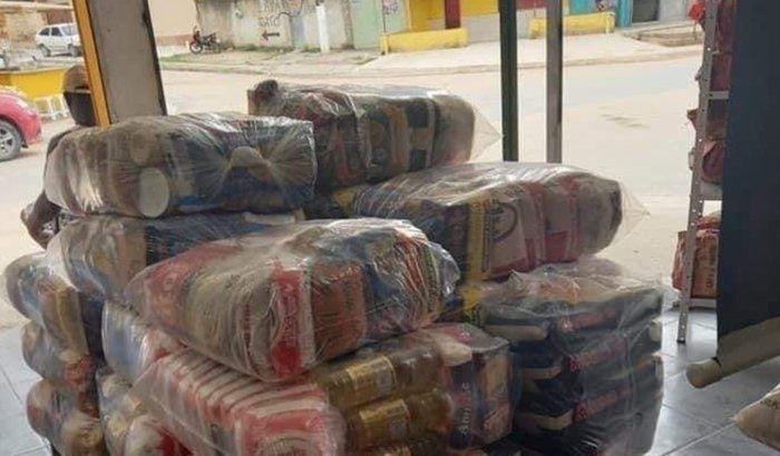 Cestas básicas para as mãe solos