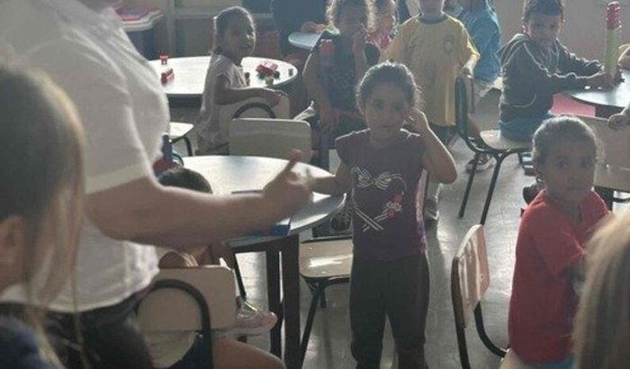 Páscoa das crianças do Instituto Educacional São Judas Tadeu.