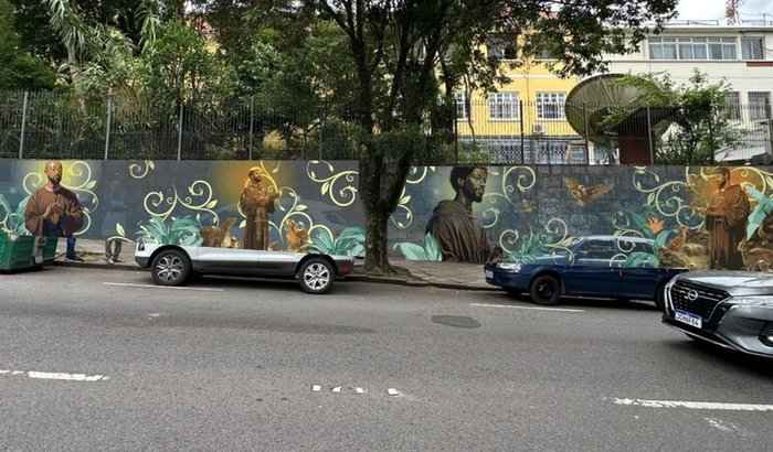 Pintura/Grafite Mural de São Francisco