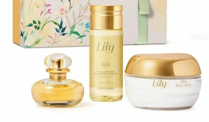 Kit boticário lyli
