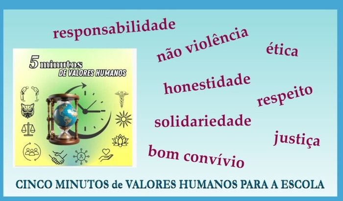Criar um aplicativo para "Valores Humanos" na escola