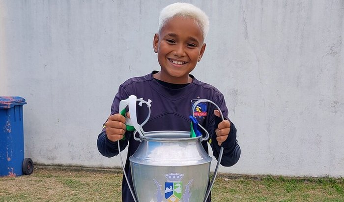 Futuro craque Miguel 